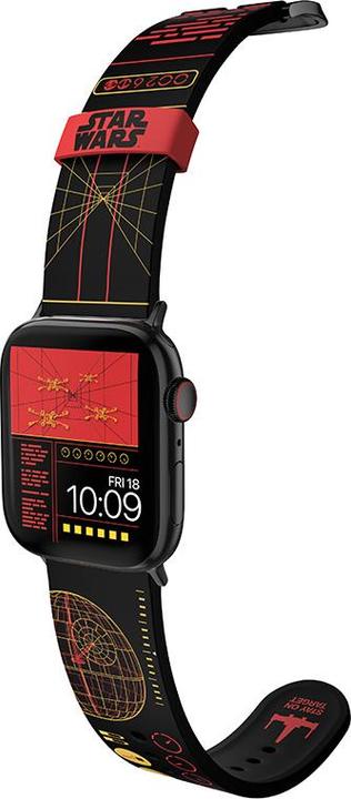 Image du produit Moby Fox Star Wars bracelet pour smartwatch Death Star Trench Run (Silicone, Montre Apple)