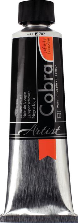 Image du produit Cobra Peinture à l'huile Artist (Noir de fumée, 150 ml)