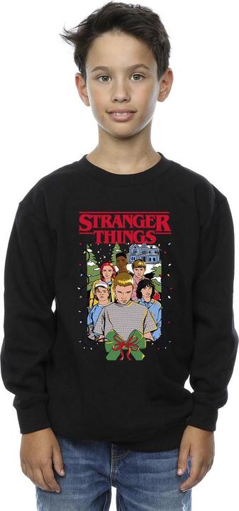 Image du produit Netflix - Sweat STRANGER THINGS CHRISTMAS POSTER - Garçon (152, 158)