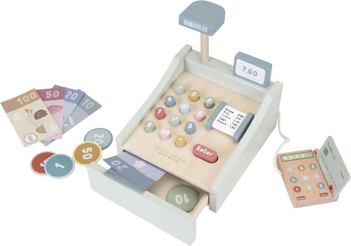 Immagine prodotto Little Dutch Registratore di cassa in legno con scanner FSC