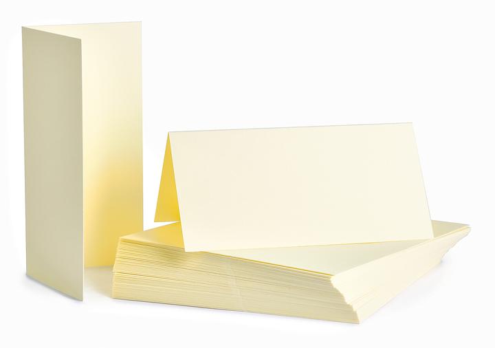 Produktbild Craft UK Limited XXL Tischkarten "8 x 8 cm", 50 Stück, 250 g/m² (50 Stk.)