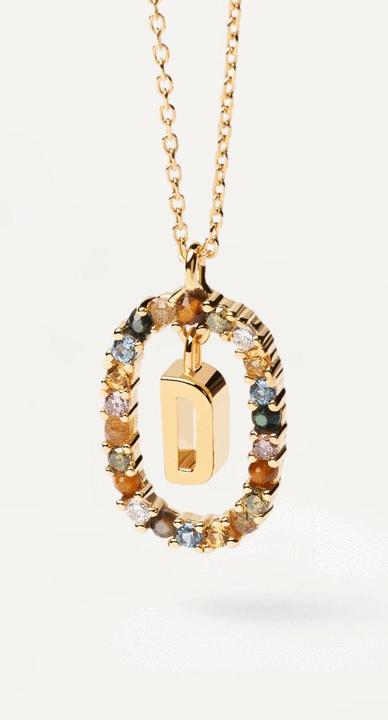 Image du produit Pd Paola Nouveau Collier Lettres D (Argent 925, 40 - 50 cm)