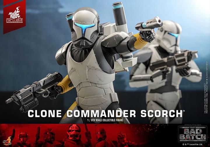Produktbild Hot Toys Star Wars - The Bad Batch Clone Commando Scorch Exclusive Actionfigur