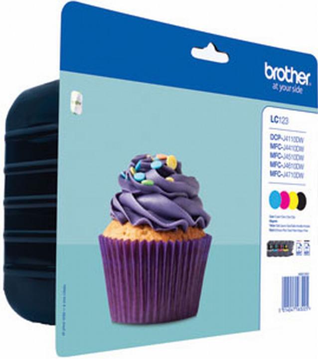 Produktbild Brother LC-123VALBP Value Pack (M, BK, C, Y)