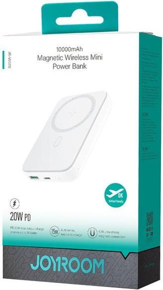 Actual product image Joyroom Mini Magnetic Wireless Powerbank (20W) (10000 mAh, 20 W, 15 Wh)