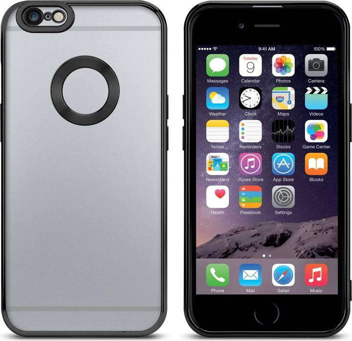 Produktbild Cadorabo TPU Hülle Chrome mit Kameraschutz für Apple iPhone 6 / 6S (Apple iPhone 6)
