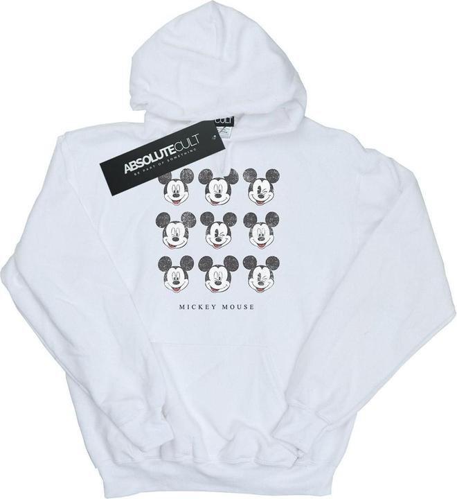 Actual product image Disney Mens Mickey Mouse Wink And Smile Hoodie (XXL)