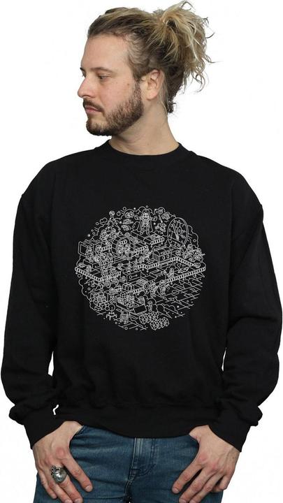 Produktbild Star Wars Christmas Death Star Sweatshirt (S)