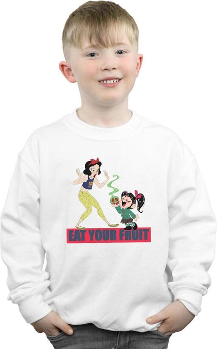 Immagine prodotto Disney Wreck It Ralph Eat Your Fruit Felpa Ragazzi (140, 146)