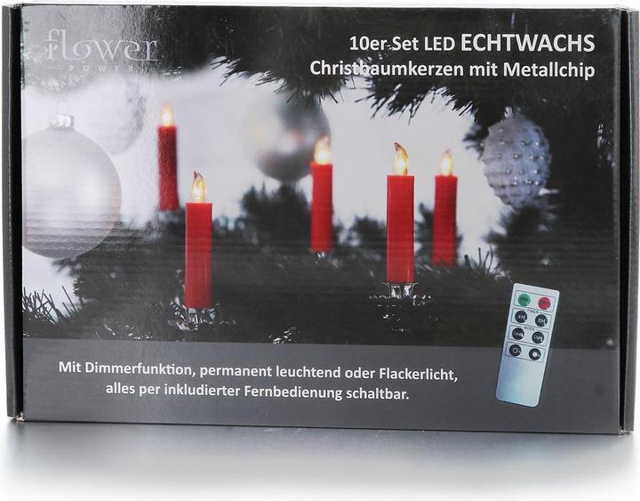 Produktbild Schlaraffenland Christbaumkerzen (10 x)