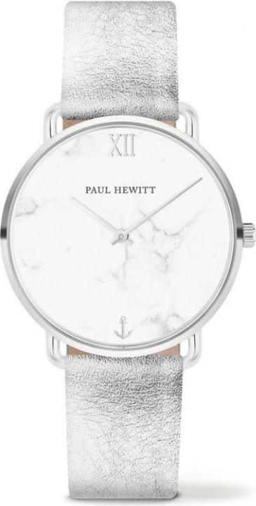 Paul Hewitt Miss Ocean Line Marble Liquid Silver (Montre analogique, 33 mm)