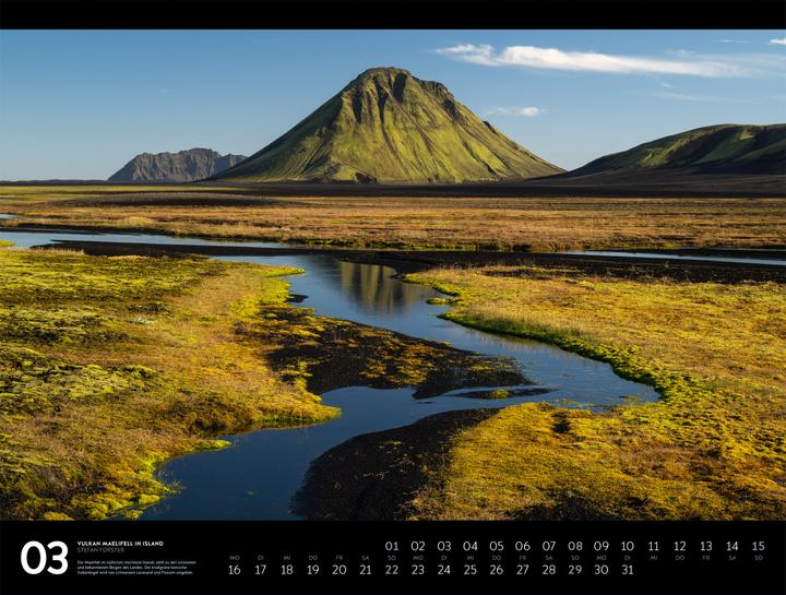 Produktbild Nordische Welten - Signature Kalender 2026 (66 x 50 cm, Deutsch)