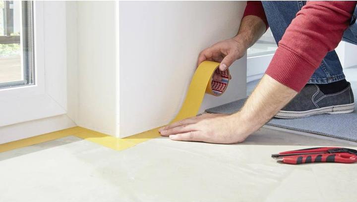 Actual product image tesa Laying tape extra strong adhesive, brown, 50 mm x 10 m (50 mm)