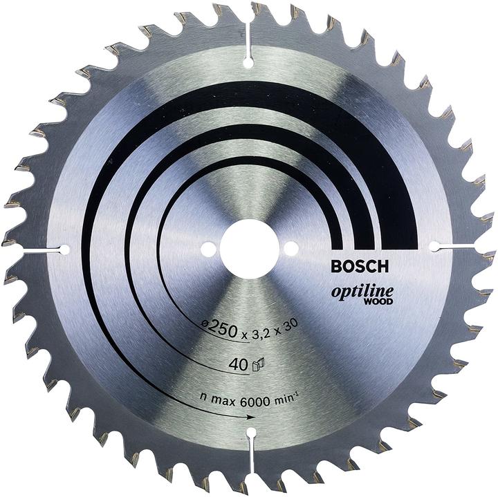 Produktbild Bosch Professional Zubehör PRO Wood Kreissägeblatt, 250 x 3.2 x 30 mm