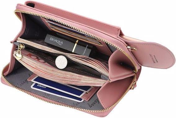 Produktbild Mu Prime Universelle Crossbody Handy Clutch mit Extrafach