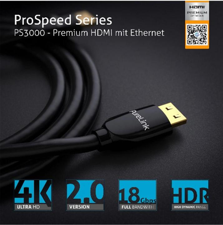 Image du produit Purelink HDMI (Typ A) — HDMI (Typ A) (1.50 m, HDMI)