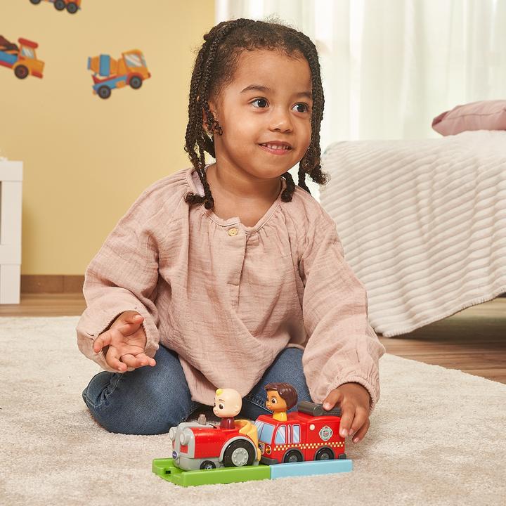 Actual product image VTech Tut Tut Baby Flitzer - CoComelon Nina's fire truck incl. track