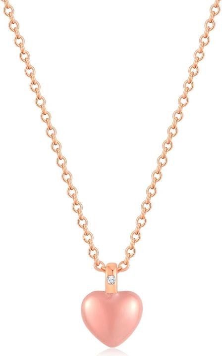 Glanzstücke München Damen Kette Herz Sterling Silber - 35936 (Sterling Silber, 40 - 45 cm)