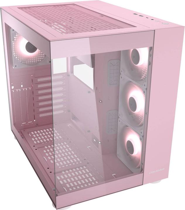 Actual product image Cougar Boitier Moyen Tour ATX FV150 RGB avec panneaux vitrés (Rose) (Mini-ITX, mATX, ATX)
