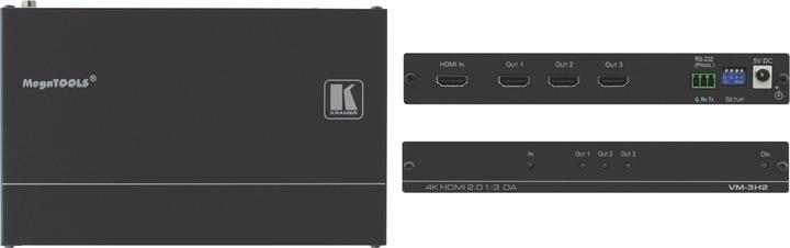 Image du produit MegaTOOLS VM-3H2 - Amplificateur de distribution