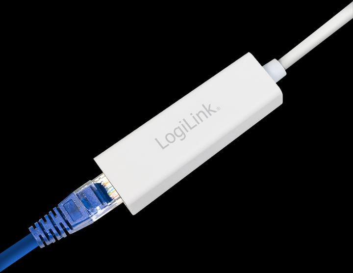 Actual product image LogiLink Ethernet adapter (USB, RJ45 (1x))