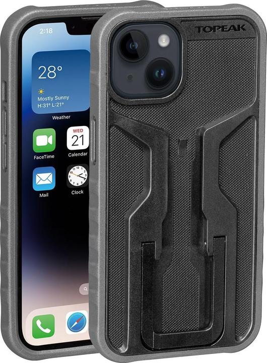 Image du produit Topeak na téléphone RideCase iPhone 14. Juodas/ Pilka (Apple iPhone 14)