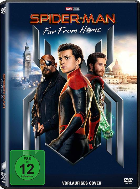 DVD Spiderman - Far From Home (DVD, 2019, Deutsch, Französisch, Englisch)