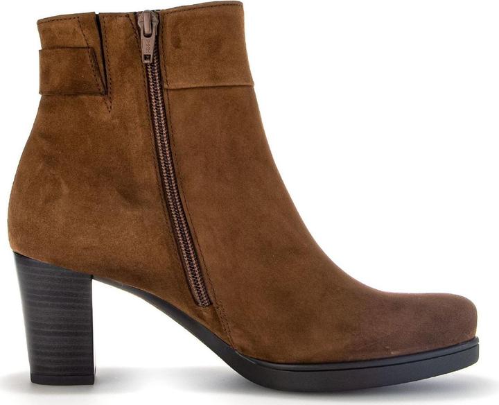 Actual product image Gabor comfort ladies ankle boots brown (40)