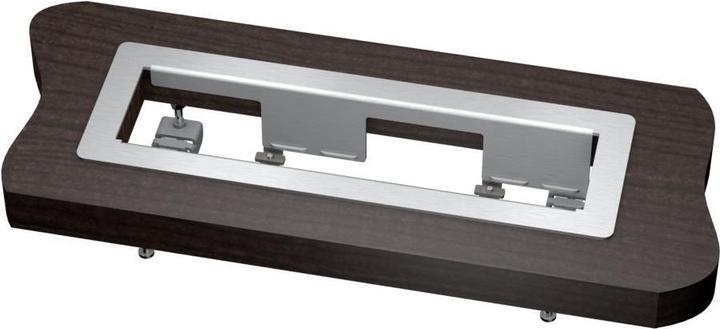 Actual product image CablePort frame 4-way - anodised aluminium