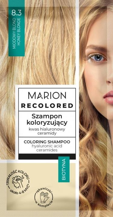 Immagine prodotto Marion Shampoo Colorante Ricolorato 8.3 Biondo Miele 35Ml (35 ml, Shampoo liquido)