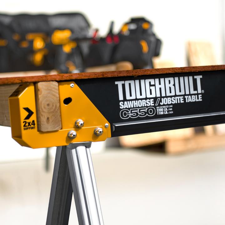 Productafbeelding ToughBuilt C550 Zaagpaarden 2 stuks (24 cm, 113 cm)