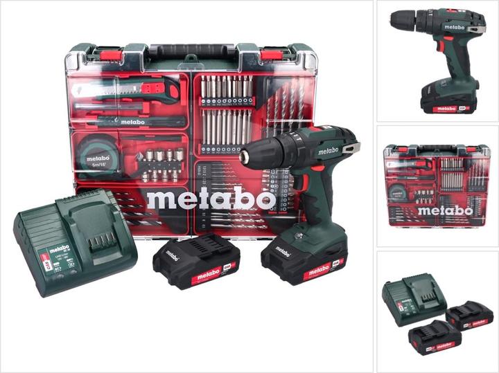 Immagine prodotto Metabo SB 18 Set (Batteria ricaricabile)