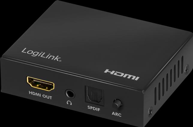 Immagine prodotto LogiLink Estrattore audio HDMI, 2CH/5.1CH, SPDIF, /60Hz
