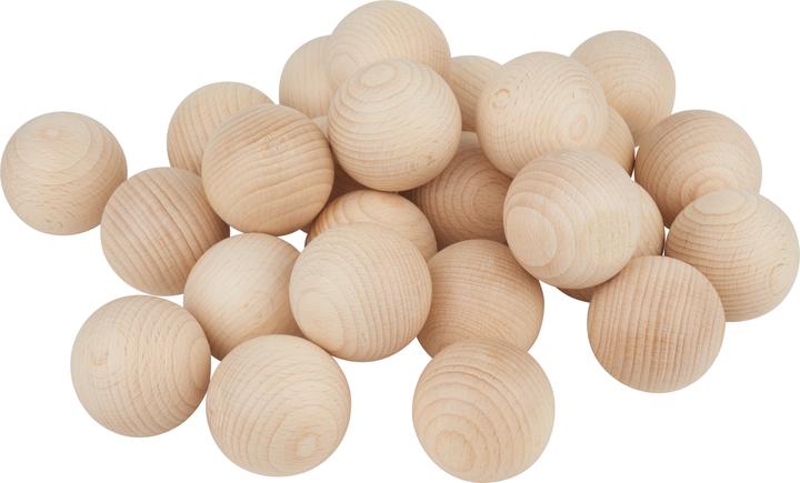 Produktbild VBS Holzkugeln ohne Bohrung "Ø 50 mm"