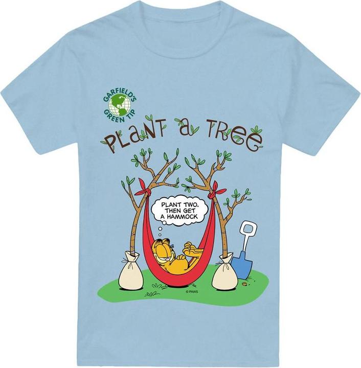 Actual product image Garfield Mens Plant A Tree T-Shirt (XL)