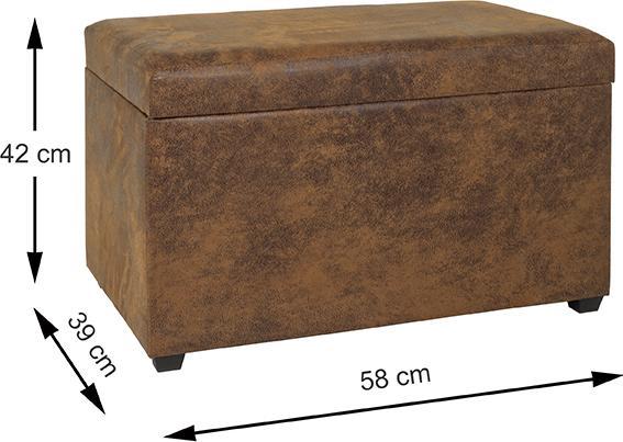 Image du produit HAKU Möbel Coffre-siège (58 cm)