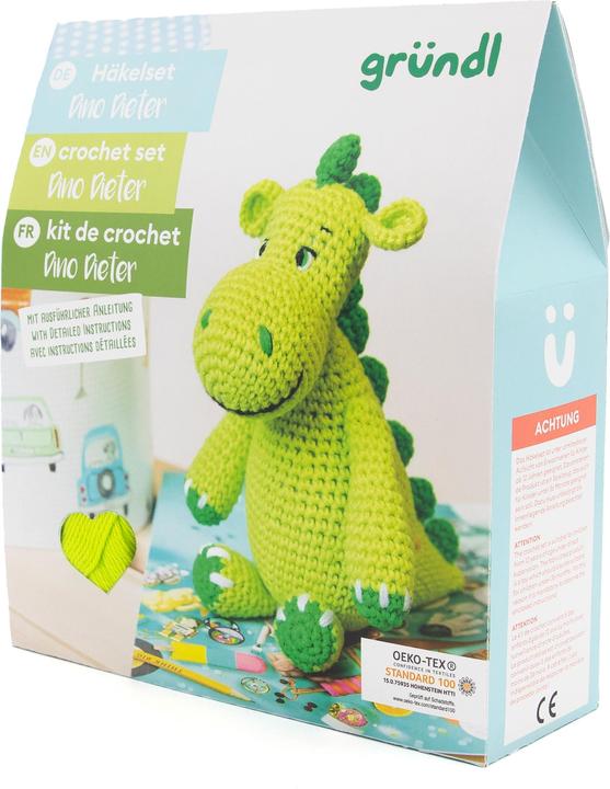 Actual product image Natura Punto Crochet Set Dino