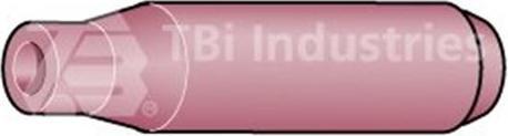 Actual product image Abicor Binzel Ceramic gas nozzle Standard Ø 16 mm Length 47 mm Insert size 10