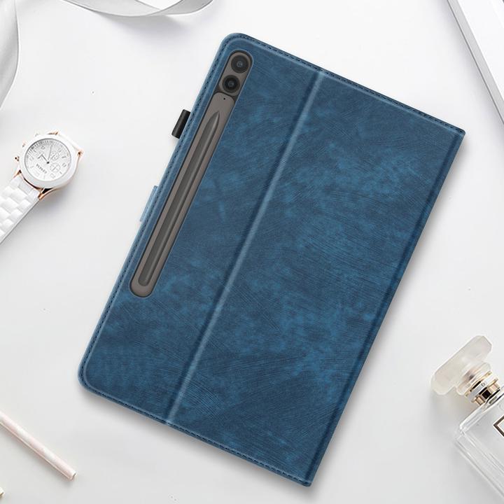 Actual product image Avizar Business case, compartments and stand function Series (Galaxy Tab S9+)