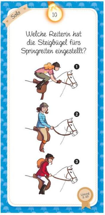Image du produit Le quiz des chevaux et des poneys (Allemand)