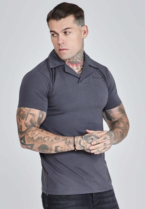 Siksilk T-Shirt Smart Revere Polo - Muscle Fit