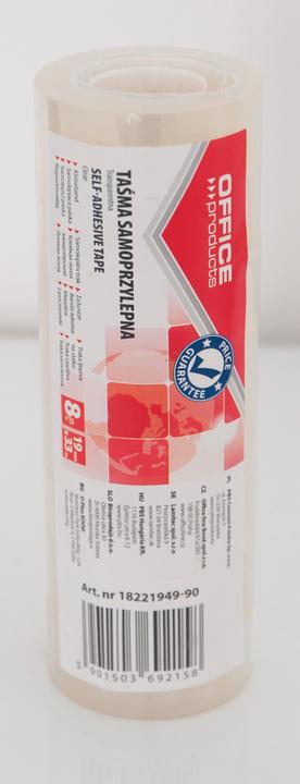 Actual product image Office Products Office tape, 19mm, 33m, dispenser, transparent (140 mm)