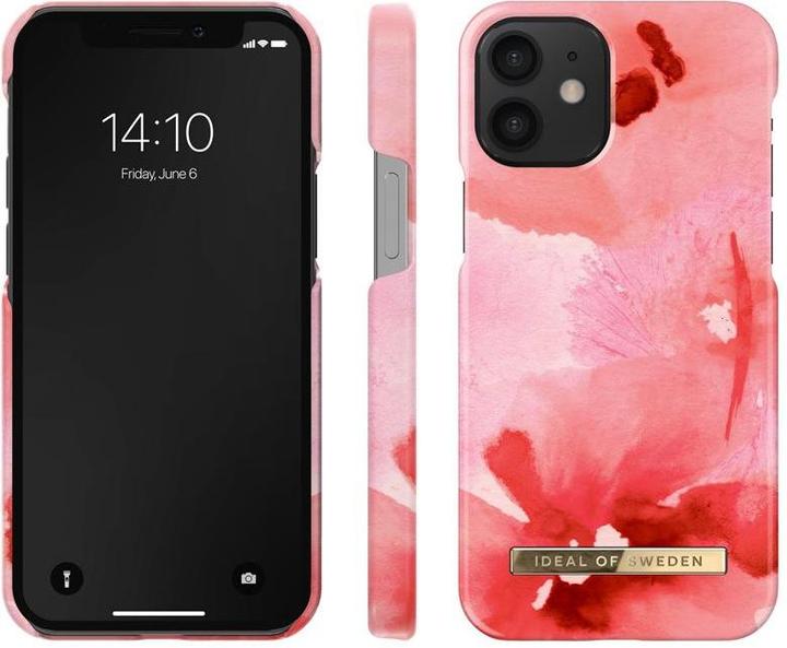 Produktbild iDeal Of Sweden Designer Hard-Cover Coral Blush Floral (Apple iPhone 12 mini)