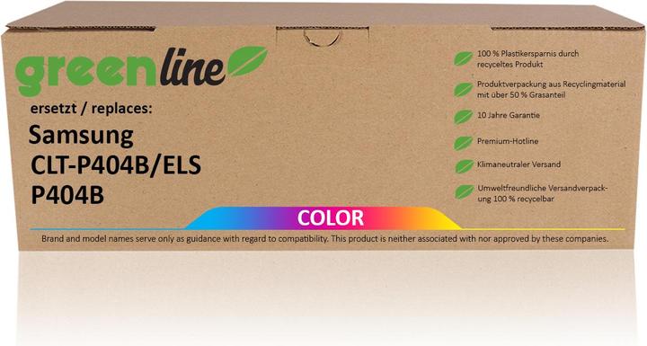 Image du produit Inkadoo Toner greenline remplace le toner Samsung CLT-P 404 C/ELS, multipack couleur (Color)