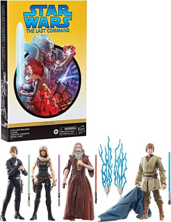 Produktbild Hasbro Star Wars: Das letzte Kommando Black Series Actionfiguren 4er-Pack 15 cm