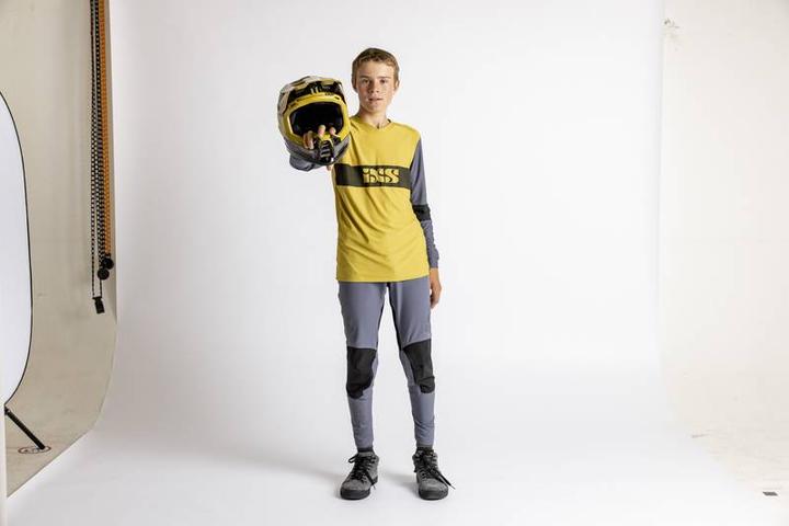 Immagine prodotto iXS Maglia a maniche lunghe Trigger EVO per bambini - Acacia / Charcoal (S)