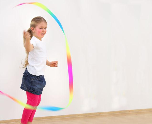 Actual product image Betzold Sport Rainbow rhythmic bands