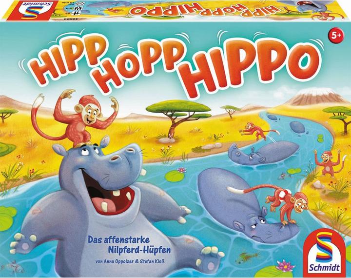 Produktbild Schmidt Spiele Hipp-Hopp-Hippo (Deutsch)