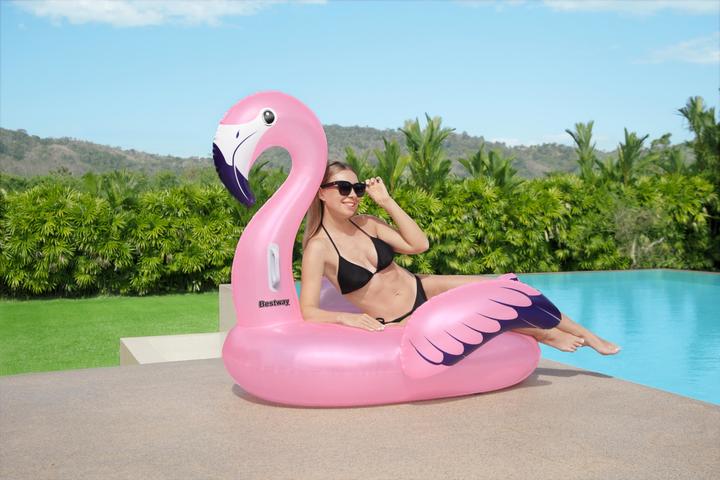 Actual product image Bestway Luxury Flamingo 153x143cm