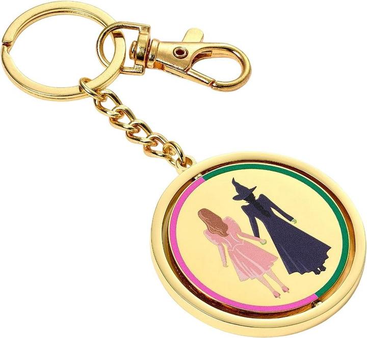 Immagine prodotto Wicked Set di portachiavi e badge I Love The Emerald City in lega di metallo